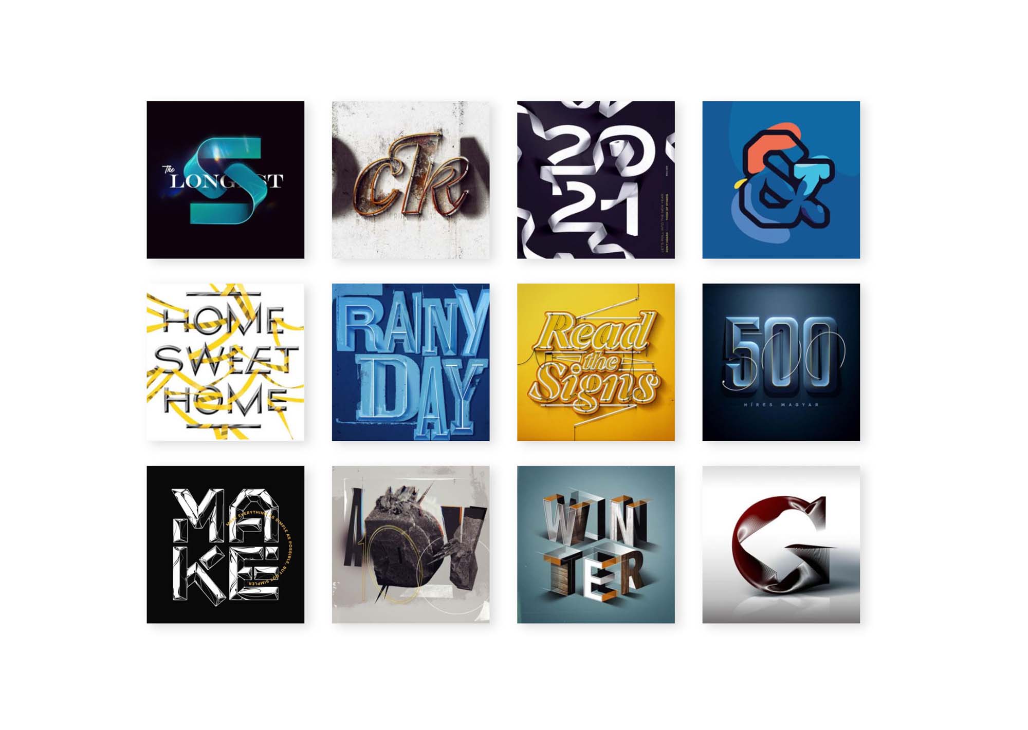 Typographic Series