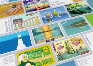 Postcards of the Lake Balaton