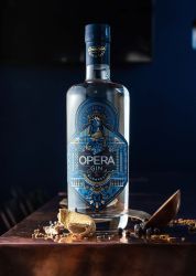 Opera Gin packaging design