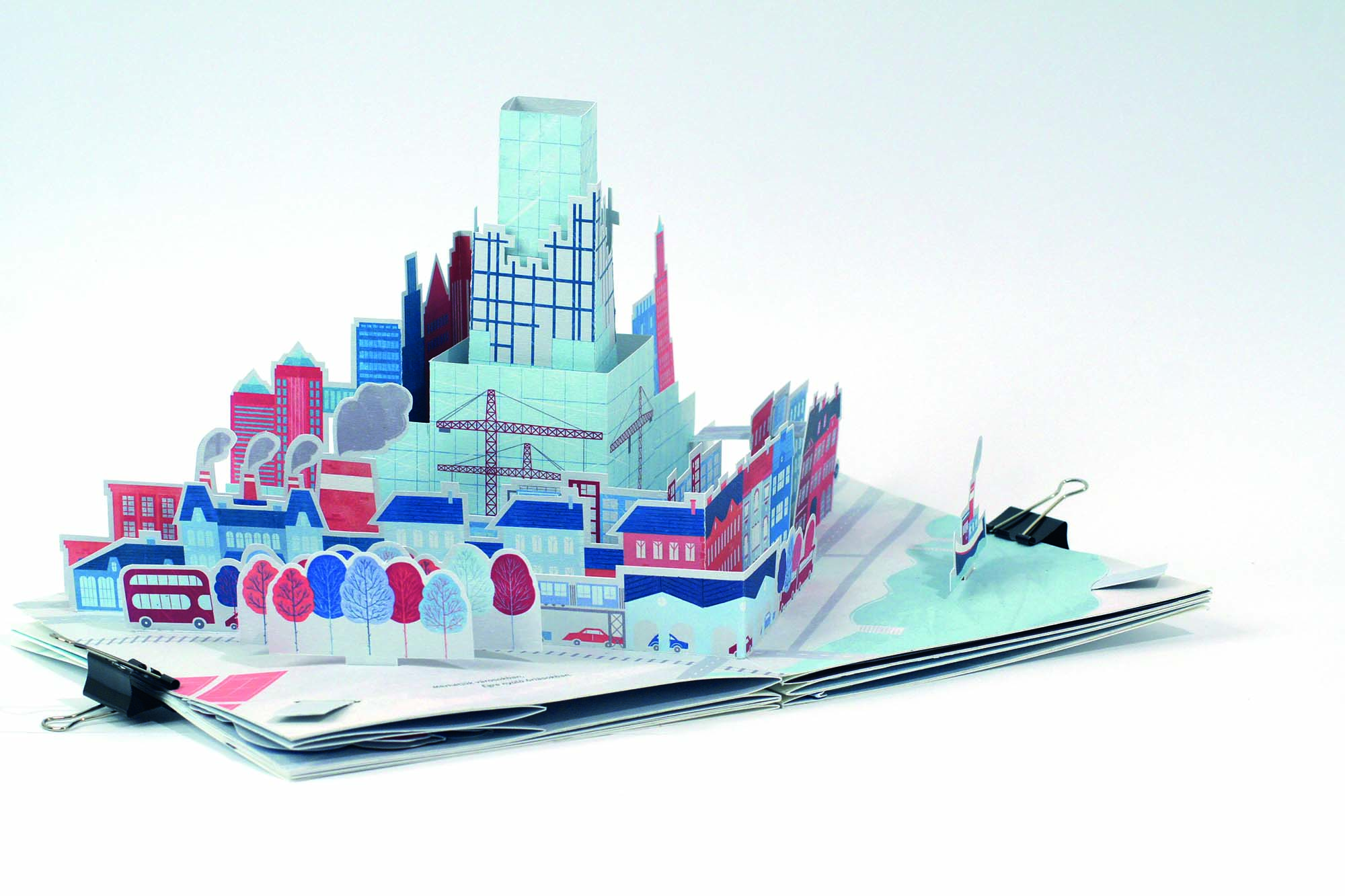 Pop-up book 22 Day-AfterTomorrow Street