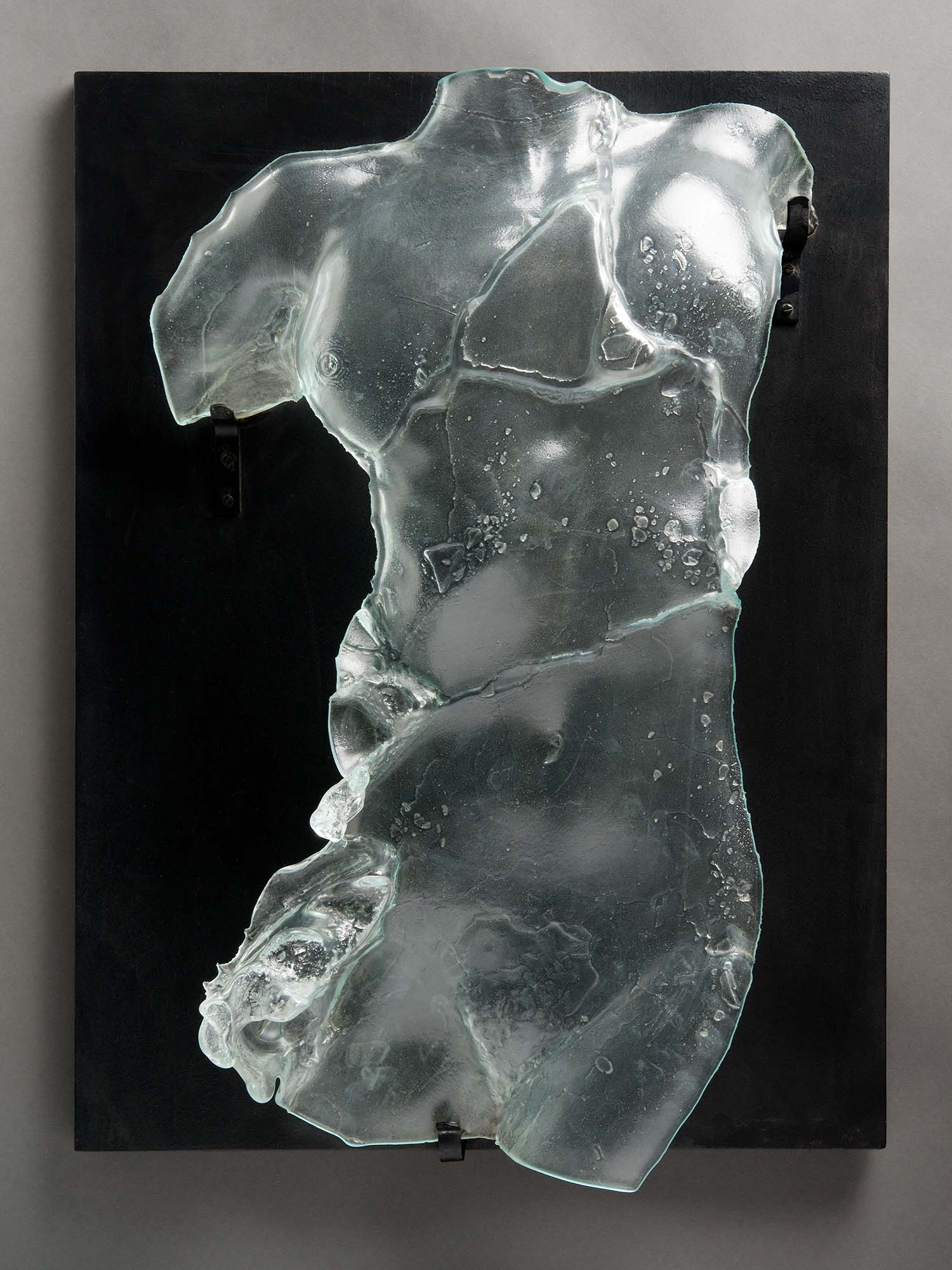 Glass sculpture – ‘No matter how pure the instincts and beautiful the desires... ‘